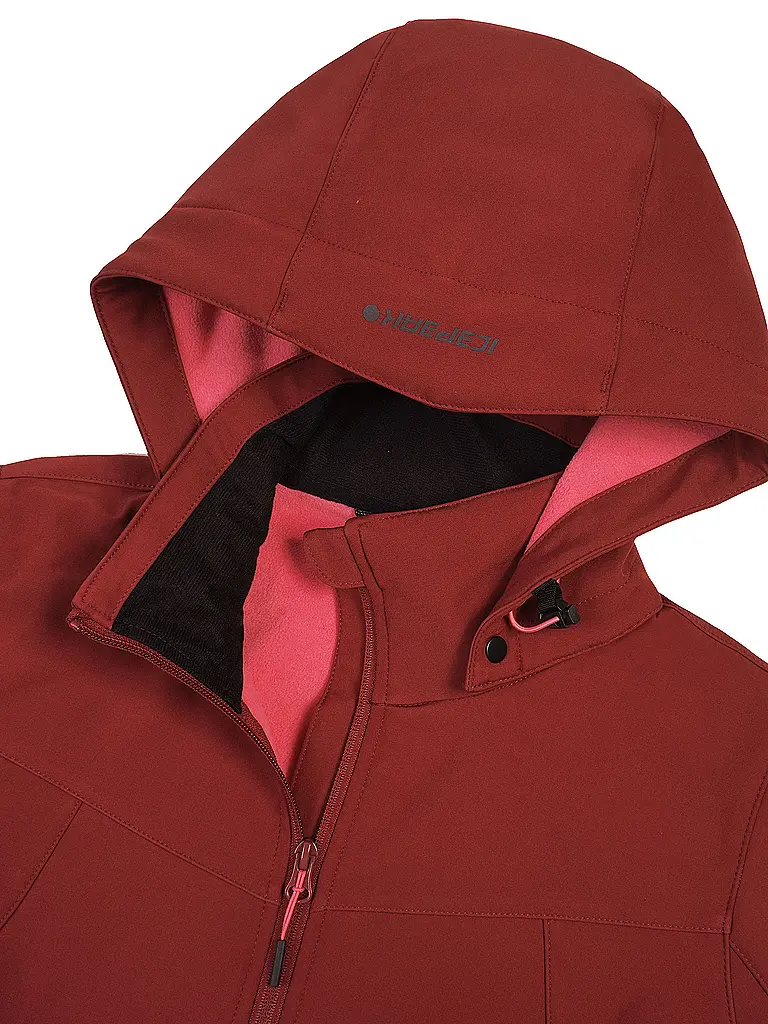 ICEPEAK | Veste softshell pour femme Brenham Uni à capuche |