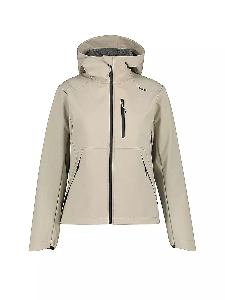 ICEPEAK | Veste softshell pour femme Burnet à capuche | Beige