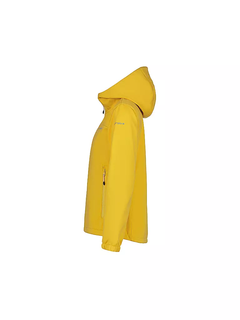 ICEPEAK | Veste softshell pour fille Kleve JR à capuche | Moutarde