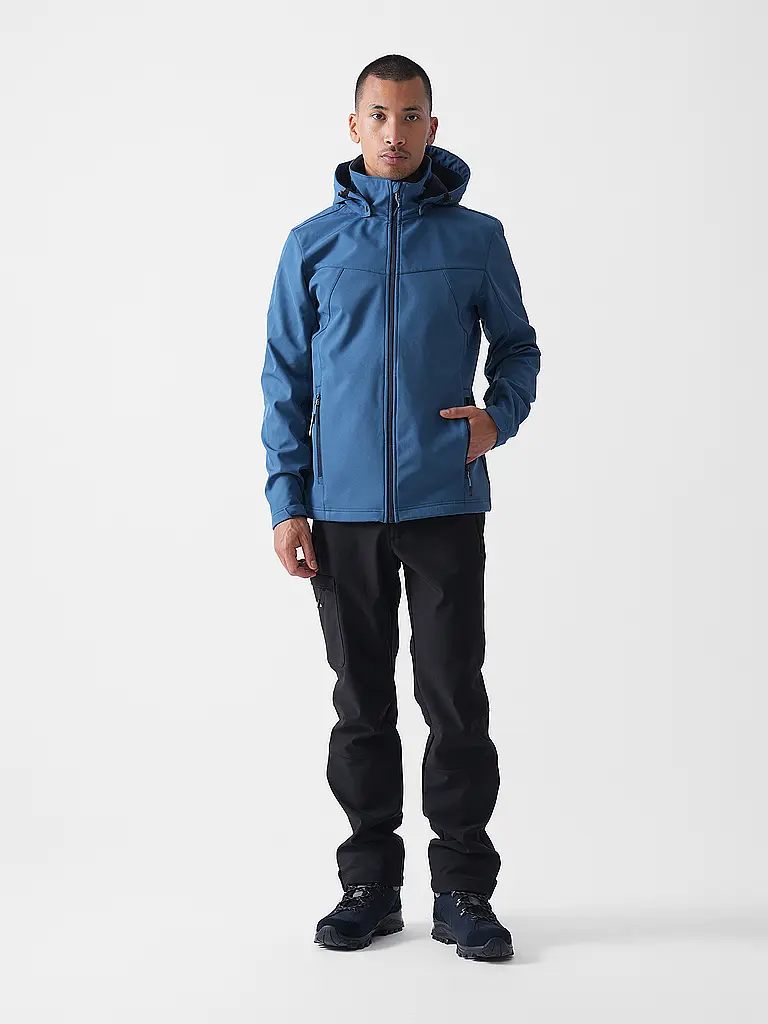 ICEPEAK | Veste softshell pour homme Brimfield Hoodie | Bleu