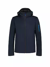 ICEPEAK | Veste softshell pour homme Brinsmade à capuche | Bleu foncé
