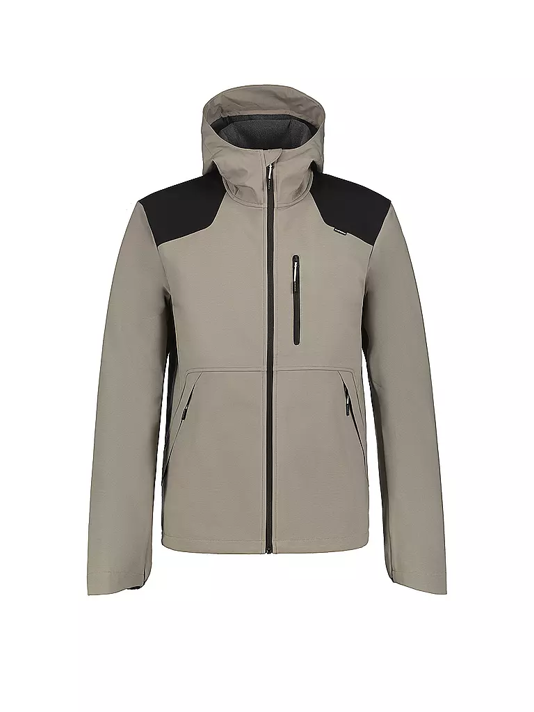 ICEPEAK | Veste softshell pour homme Buxton à capuche | Beige