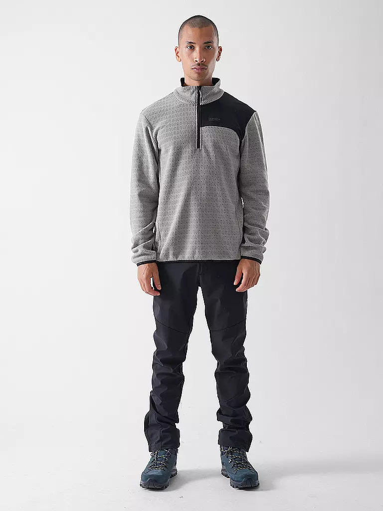 ICEPEAK | Zipshirt de sport pour hommes Brady | Gris