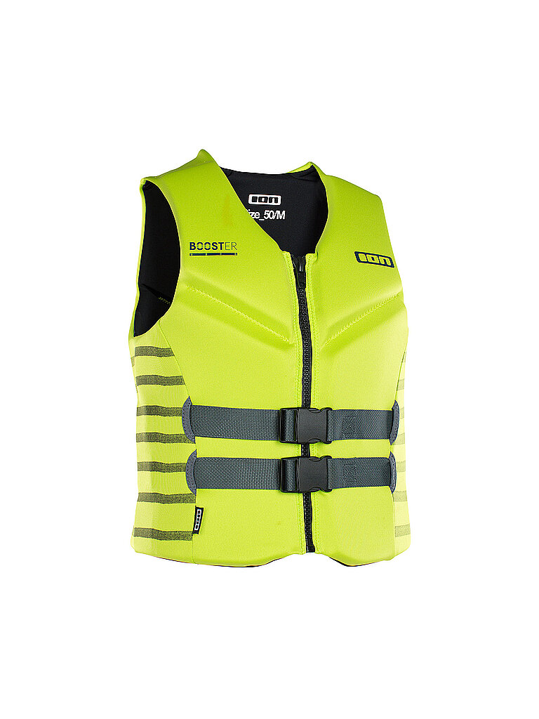 Booster Vest 50N Front Zip Unisexe jaune 152