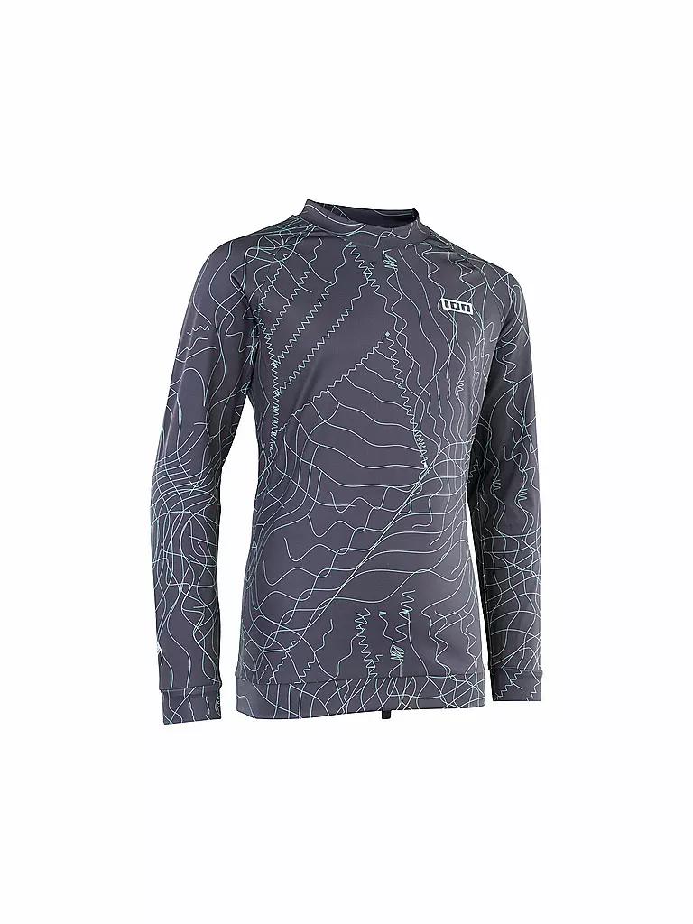 ION | Beachshirt Rashguard Capture pour enfants | Gris