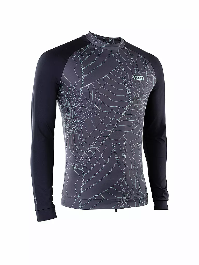ION | Beachshirt Rashguard Maze Homme | Gris