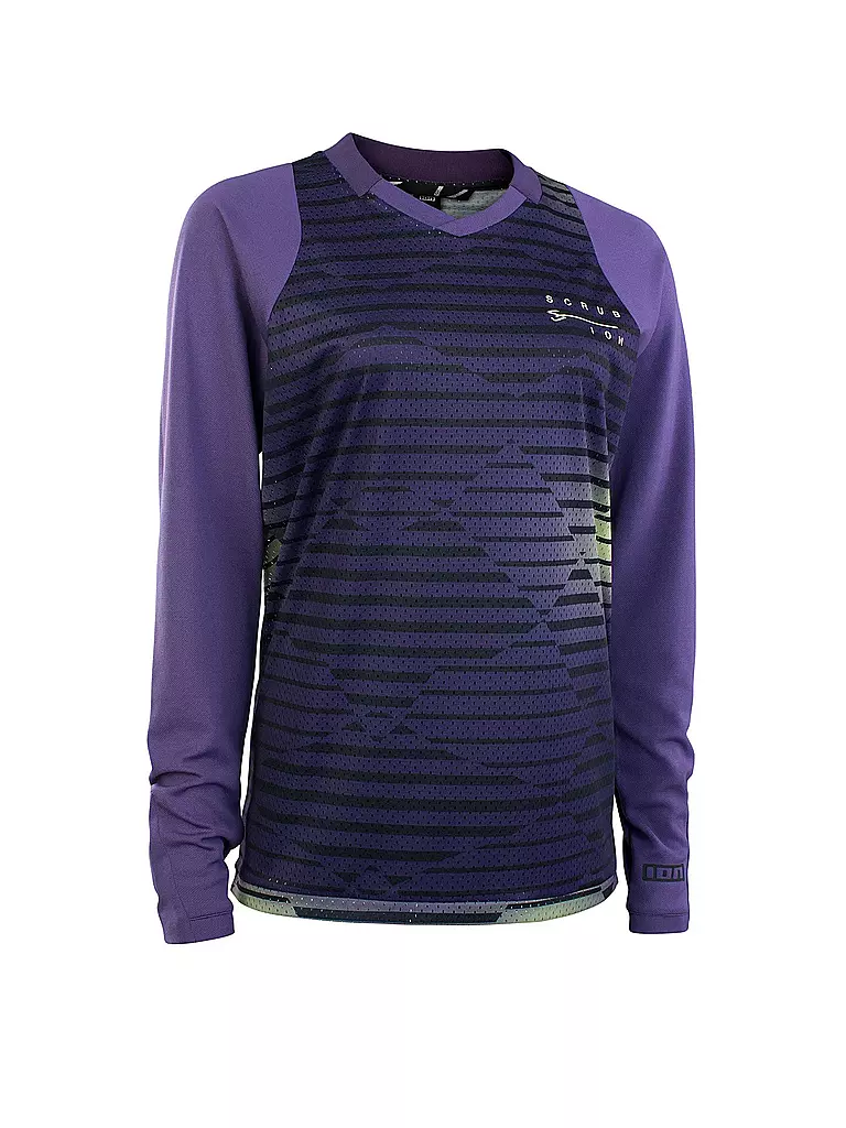 ION | Damen MTB-Shirt Scrub LS | Lilas