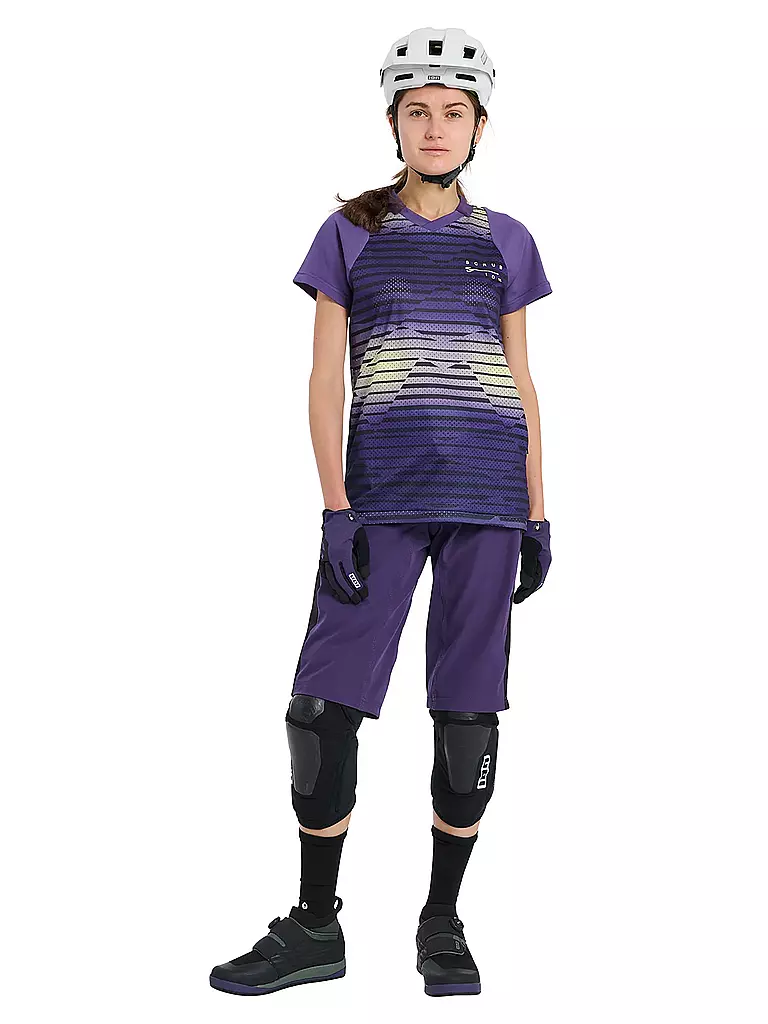 ION | Damen MTB-Shirt Scrub SS | Lilas