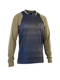 ION | Herren MTB-Shirt Scrub LS | Olive