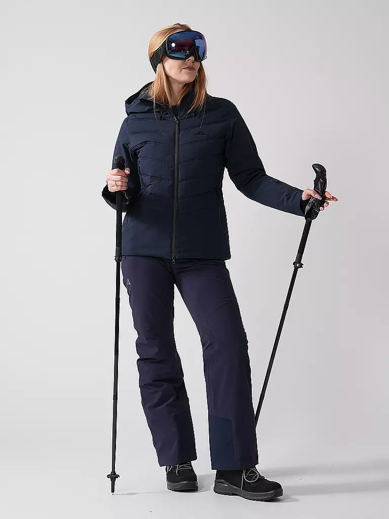 J.LINDEBERG | Damen Skijacke Hedwig | Bleu foncé