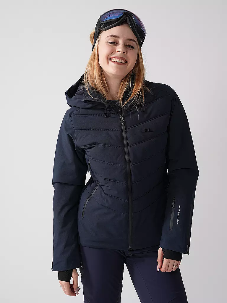 J.LINDEBERG | Damen Skijacke Hedwig | Bleu foncé