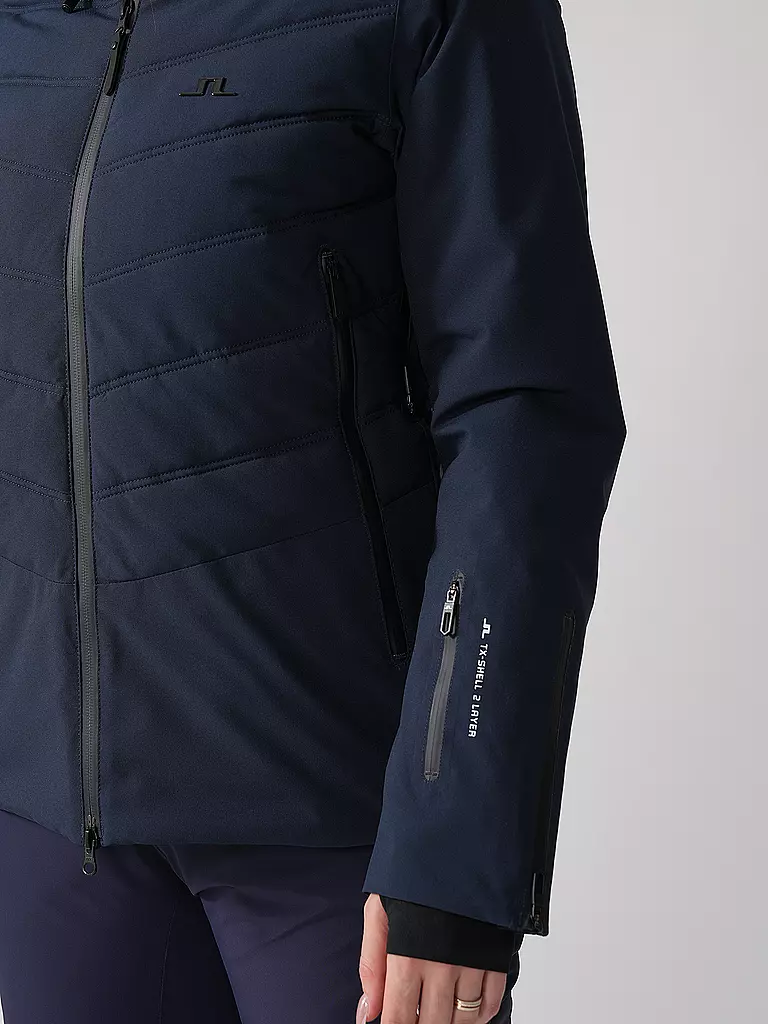 J.LINDEBERG | Damen Skijacke Hedwig | Bleu foncé