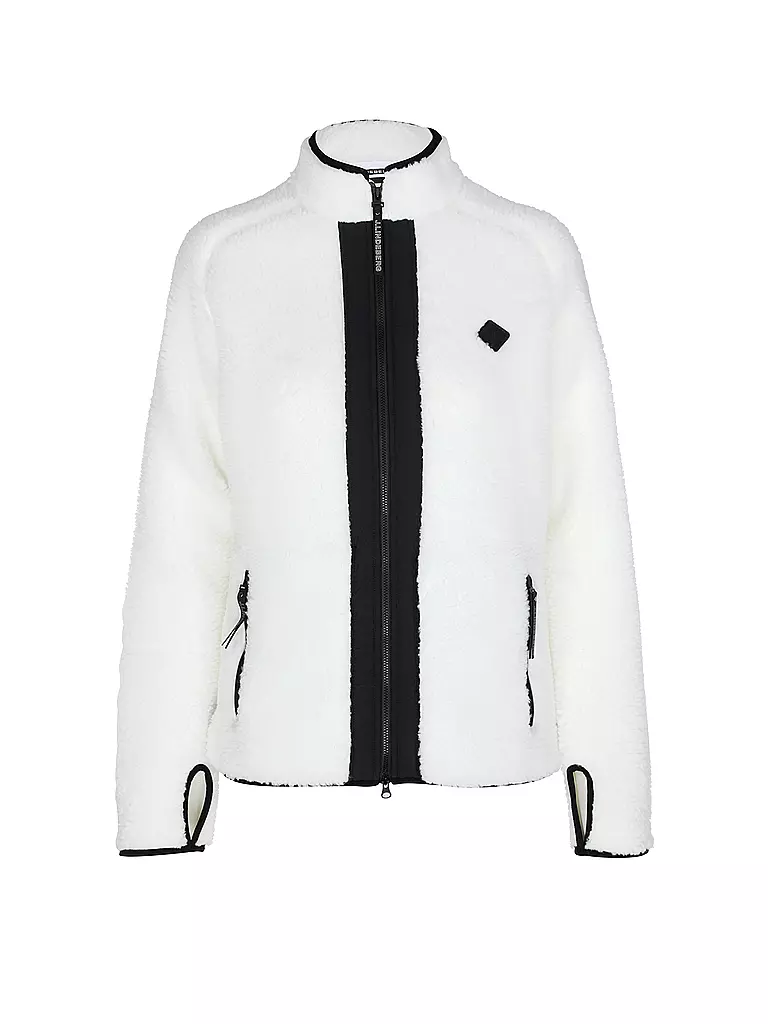 J.LINDEBERG | Damen Unterziehjacke Juniper Pile | Blanc