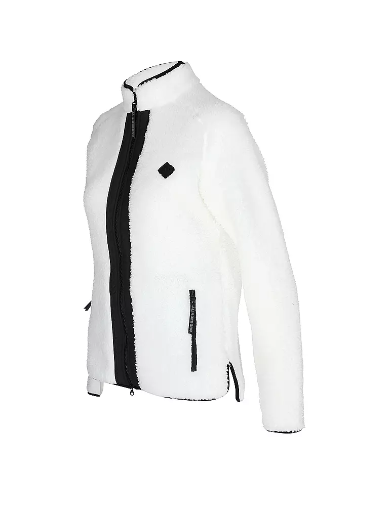 J.LINDEBERG | Damen Unterziehjacke Juniper Pile | Blanc