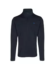 J.LINDEBERG | Herren Unterzieh Zipshirt Luke | Bleu foncé