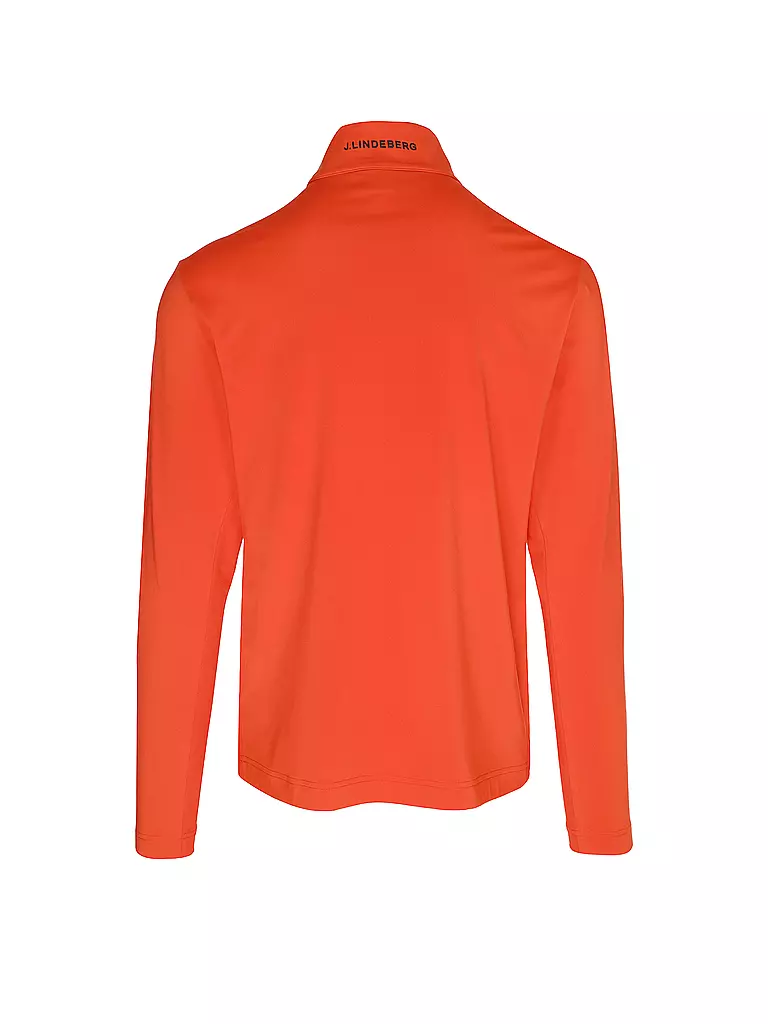 J.LINDEBERG | Herren Unterzieh Zipshirt Luke | Rouge