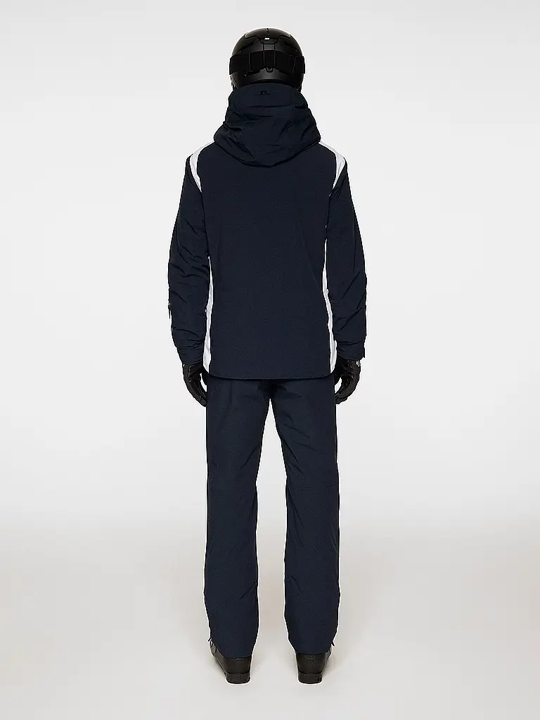 J.LINDEBERG | Pantalon de ski homme Alta à bretelles | Bleu foncé