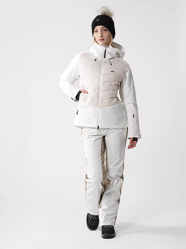 J.LINDEBERG | Veste de ski Hedwig pour femmes | Beige