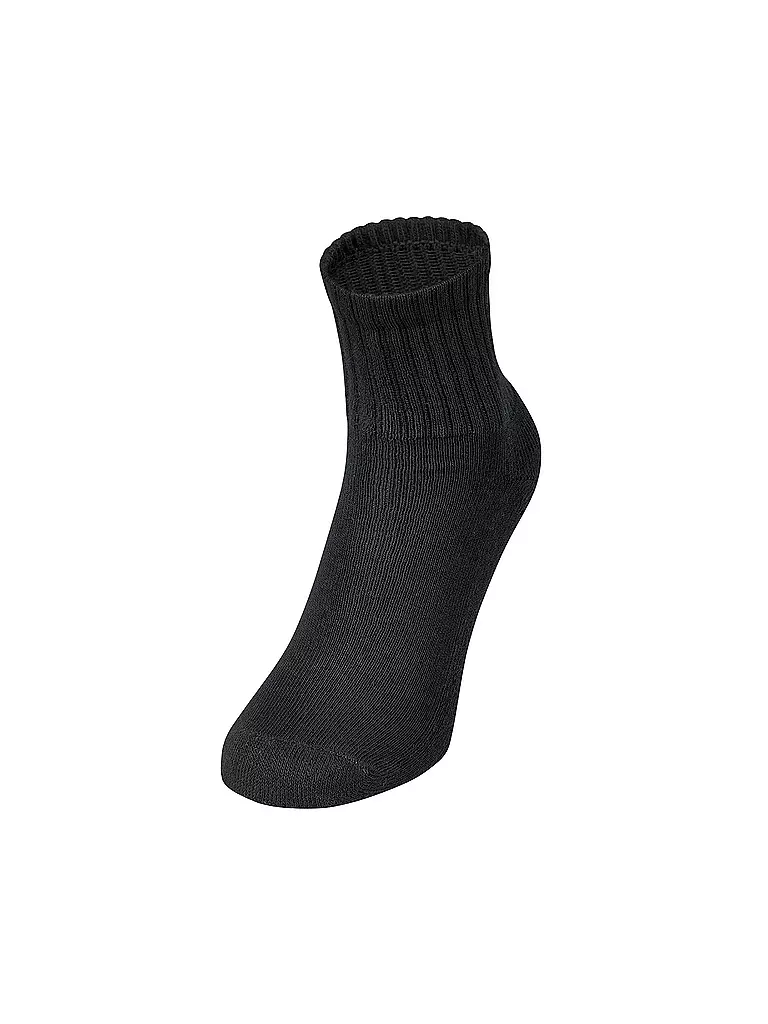 JAKO | Chaussettes de sport courtes, lot de 3 | Noir