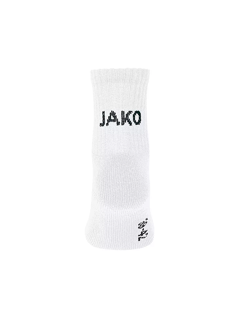 JAKO | Chaussettes de sport courtes, lot de 3 | Blanc