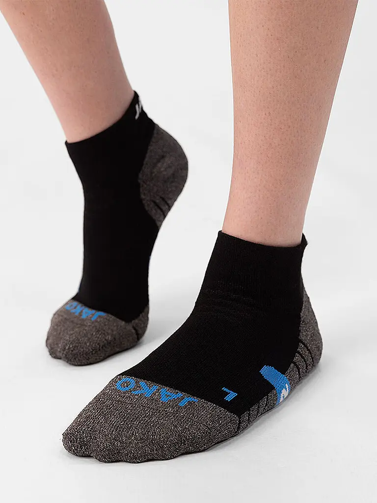 JAKO | Chaussettes de tennis courtes | Noir