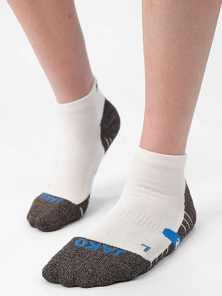 JAKO | Chaussettes de tennis courtes | Blanc