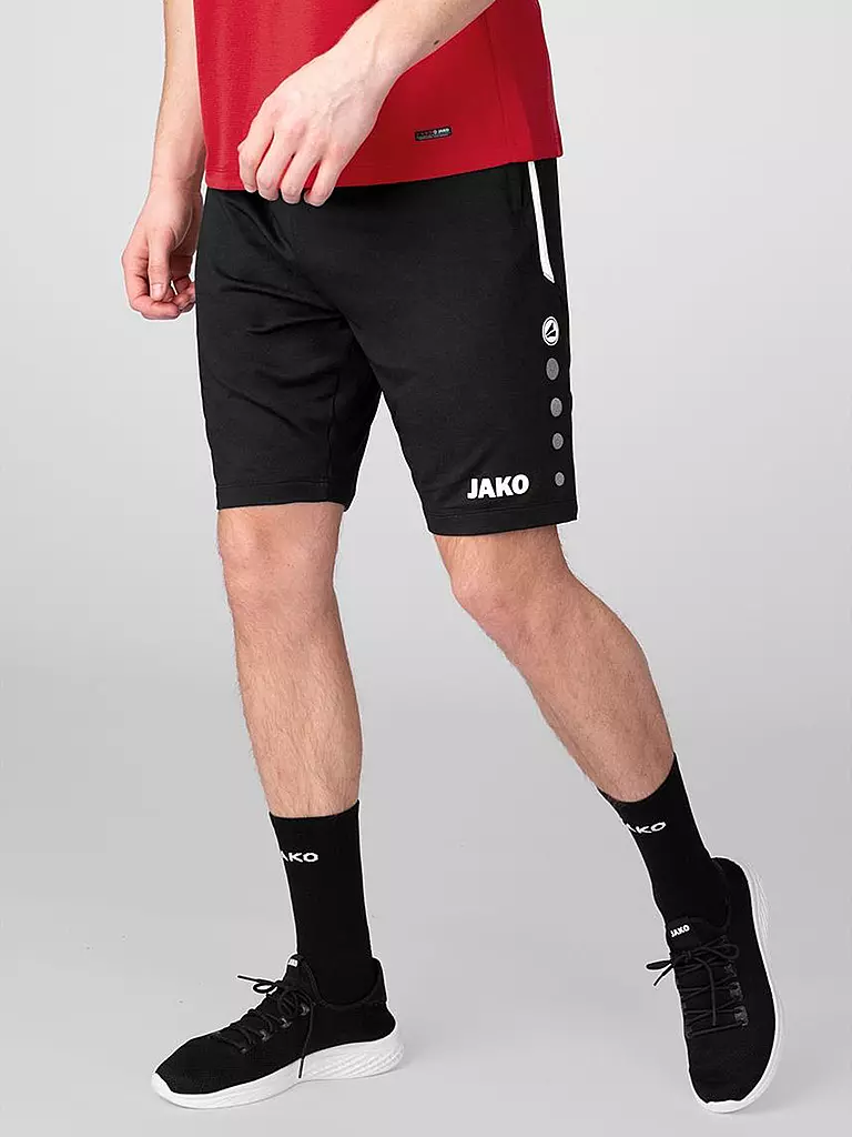 JAKO | Short d'entraînement Allround pour hommes | Noir