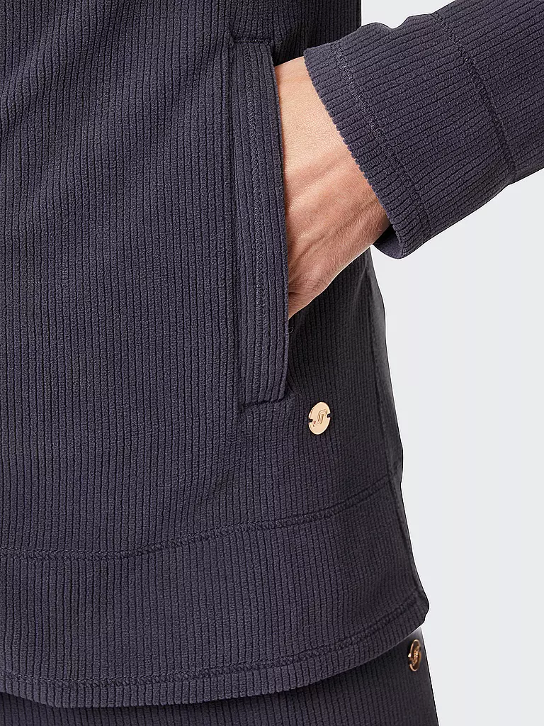 JOY SPORTSWEAR | DAmen Fleecejacke Josy Cord | Bleu foncé