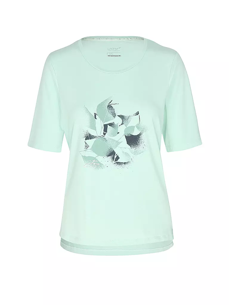 JOY SPORTSWEAR | Damen T-Shirt Melanie Flower Print | Menthe