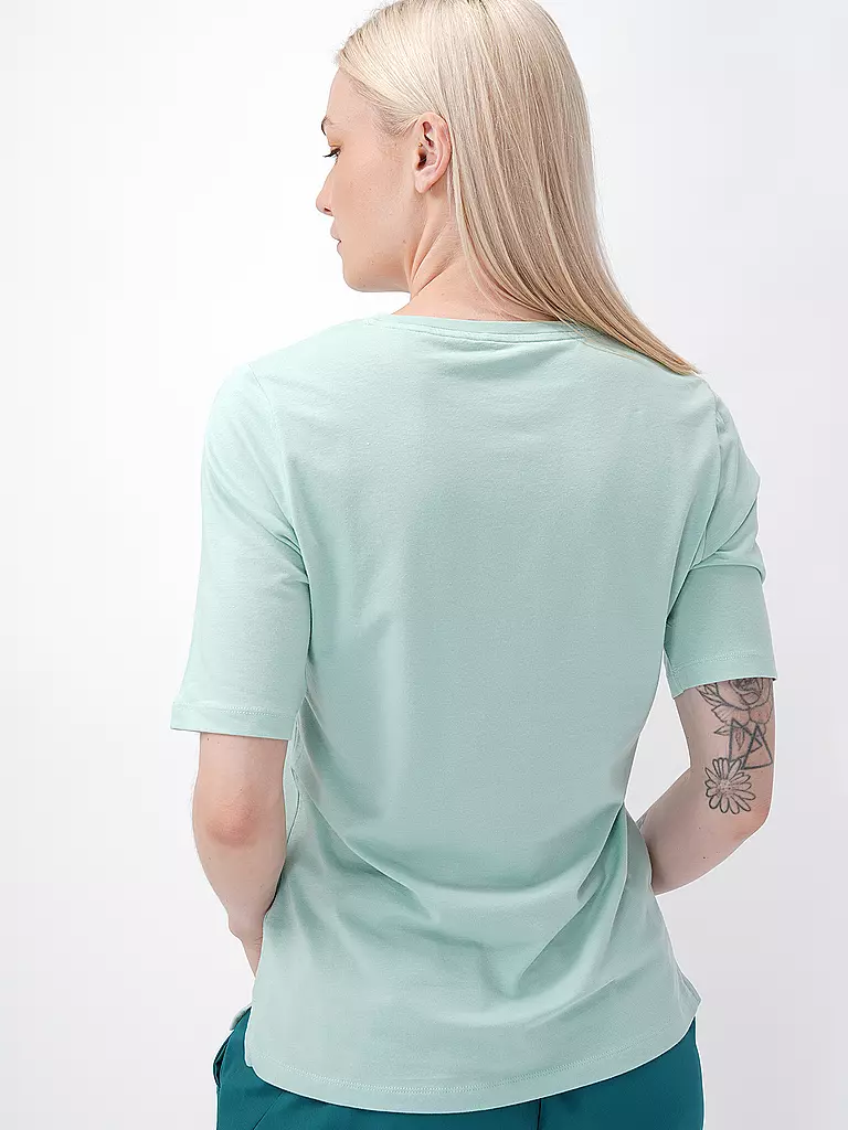 JOY SPORTSWEAR | Damen T-Shirt Melanie Flower Print | Menthe