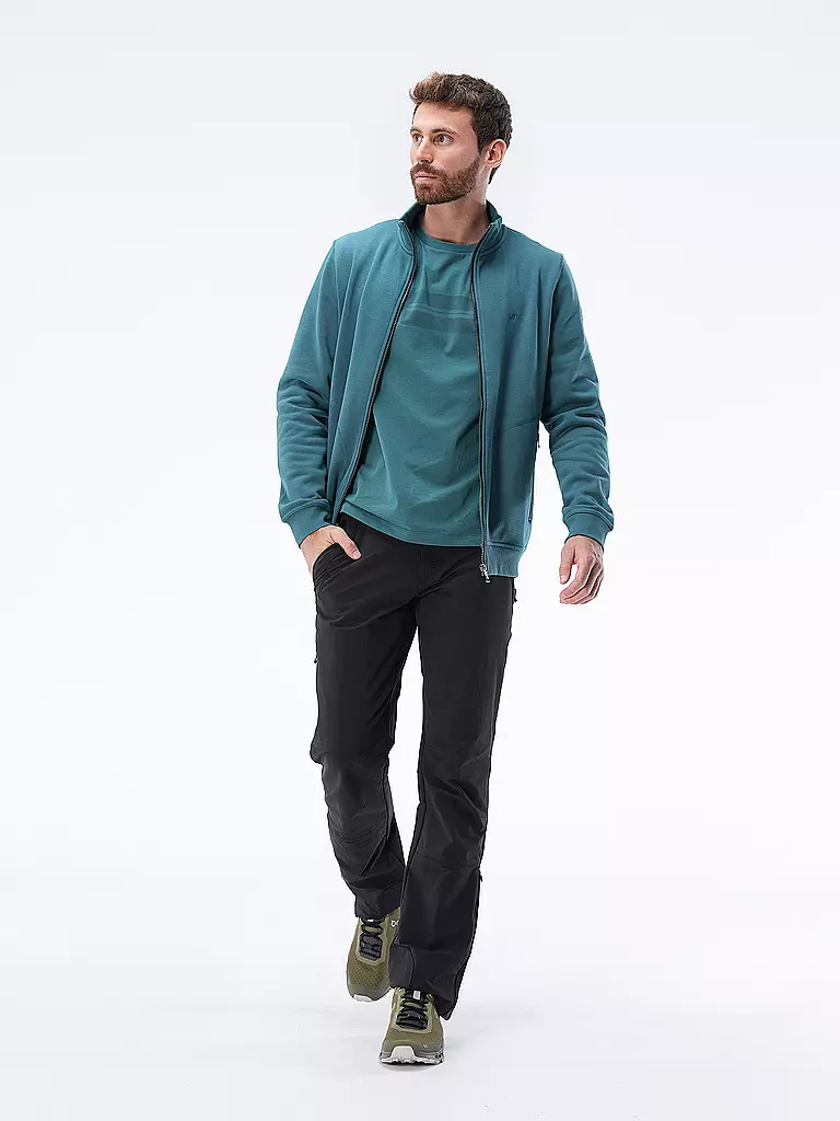 JOY SPORTSWEAR | Herren Sweatjacke Karsten | Vert foncé
