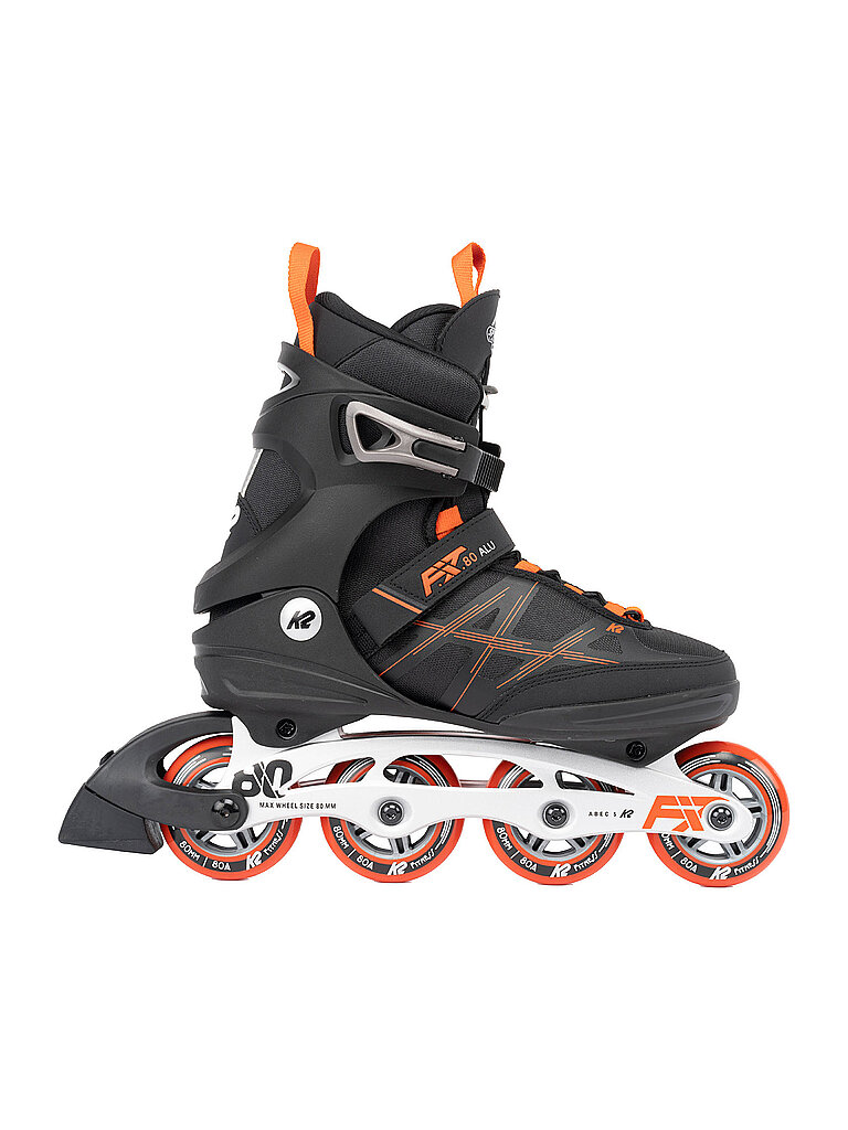 Rollers en ligne F.I.T. 80 Alu noir 42