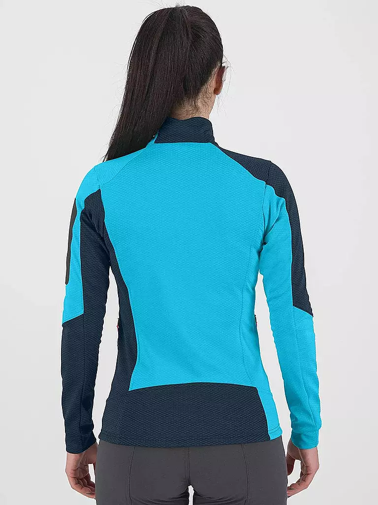KARPOS | Damen Fleecejacke Cherz | Bleu foncé