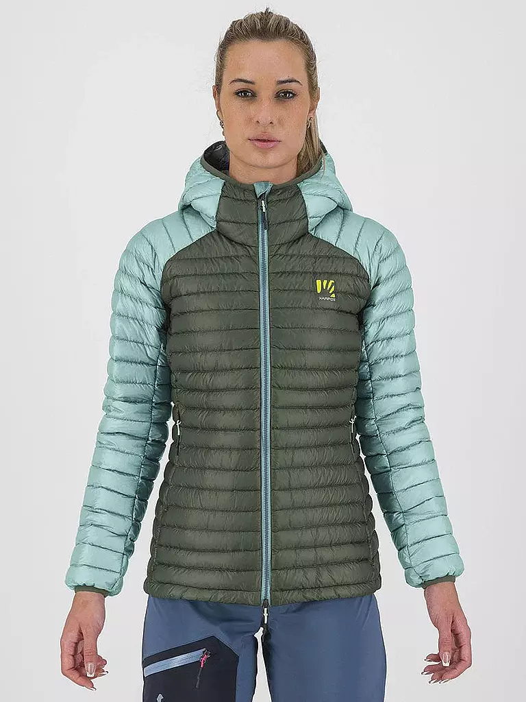 KARPOS | Damen Isojacke Alagna Down Hoodie | Bleu clair