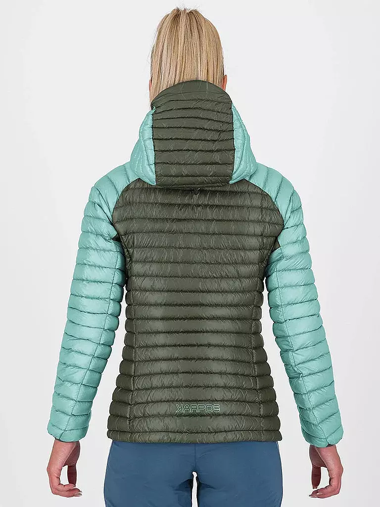 KARPOS | Damen Isojacke Alagna Down Hoodie | Bleu clair