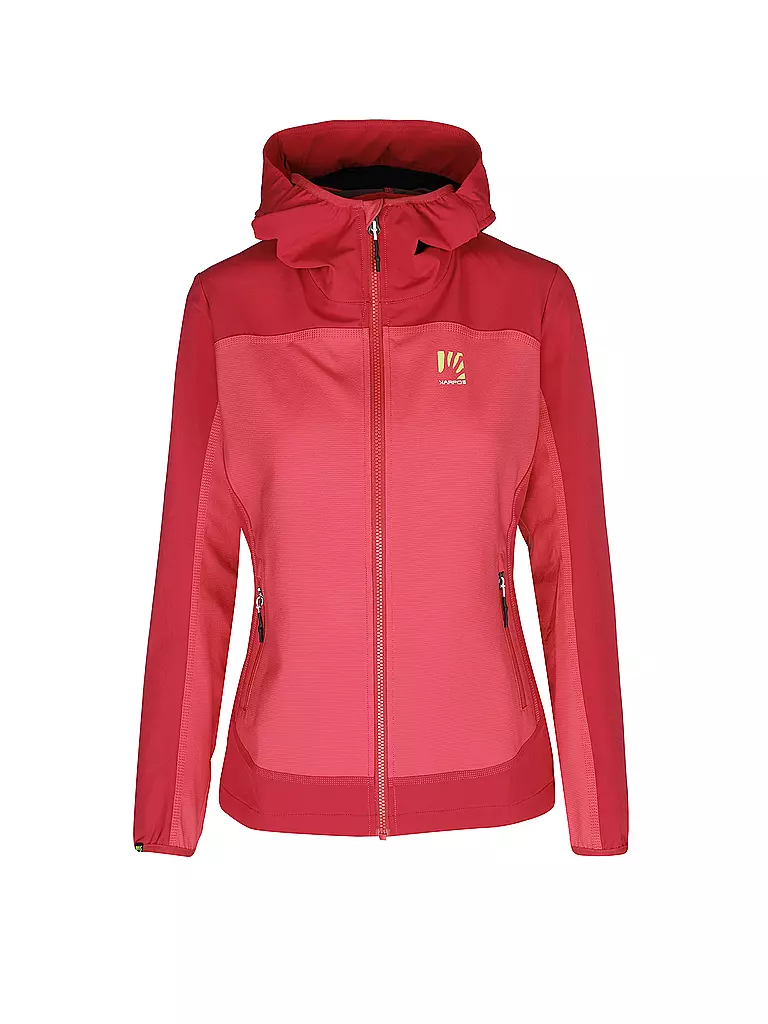 KARPOS | Damen Softshelljacke Parete | Rose vif