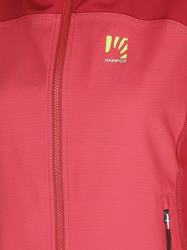 KARPOS | Damen Softshelljacke Parete | Rose vif