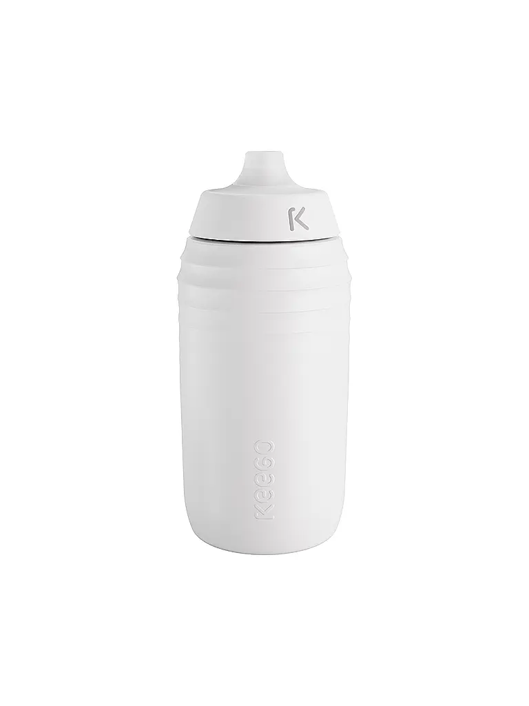 KEEGO | Bouteille d'eau en plastique titane 0,5L | Blanc