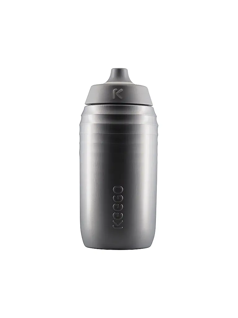 KEEGO | Gourde en plastique titane 0,5L | Argent