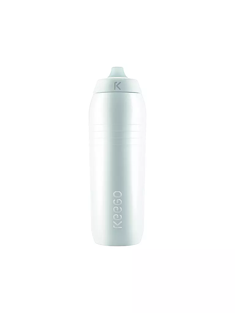 KEEGO | Gourde plastique titane 750 ml | Blanc