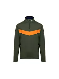 KJUS | Jungen Unterzieh Zipshirt Gian | Olive
