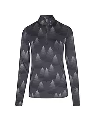 KJUS | Sous-pull zippé à imprimé Motion pour femme | Noir