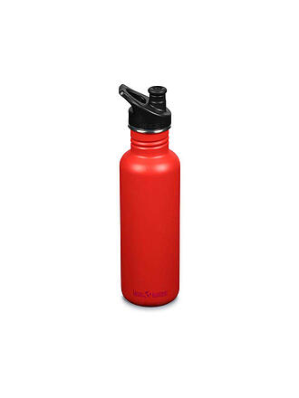 KLEAN KANTEEN | Bouteille d'eau en acier inoxydable Classic 800ml Sport Cap Tiger Lily