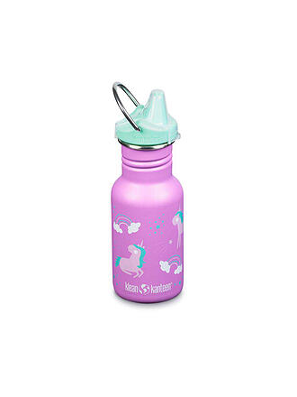 KLEAN KANTEEN | Gourde pour enfants Classic à paroi simple 12 oz (355 ml) avec bouchon Sippy