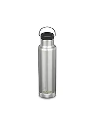 KLEAN KANTEEN | Bouteille isotherme Classic 592ml Loop Cap en acier inoxydable | Argent