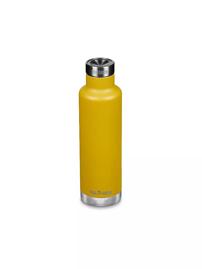 KLEAN KANTEEN | Bouteille isotherme Classic 750ml avec bouchon verseur | Jaune