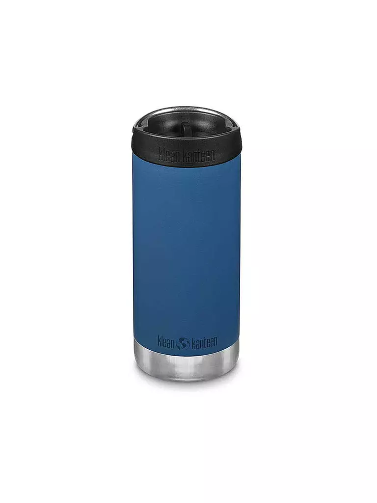 KLEAN KANTEEN | Bouteille isotherme en acier inoxydable TKWide 355ml Café Cap Real Teal | Pétrole