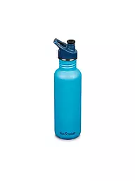 KLEAN KANTEEN | Gourde en acier inoxydable Classic 800ml Sport Cap Sea Spray | Bleu
