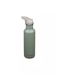 KLEAN KANTEEN | Trinkflasche Classic Flip Seal Sport Cap Wistraw 532ml | Olive