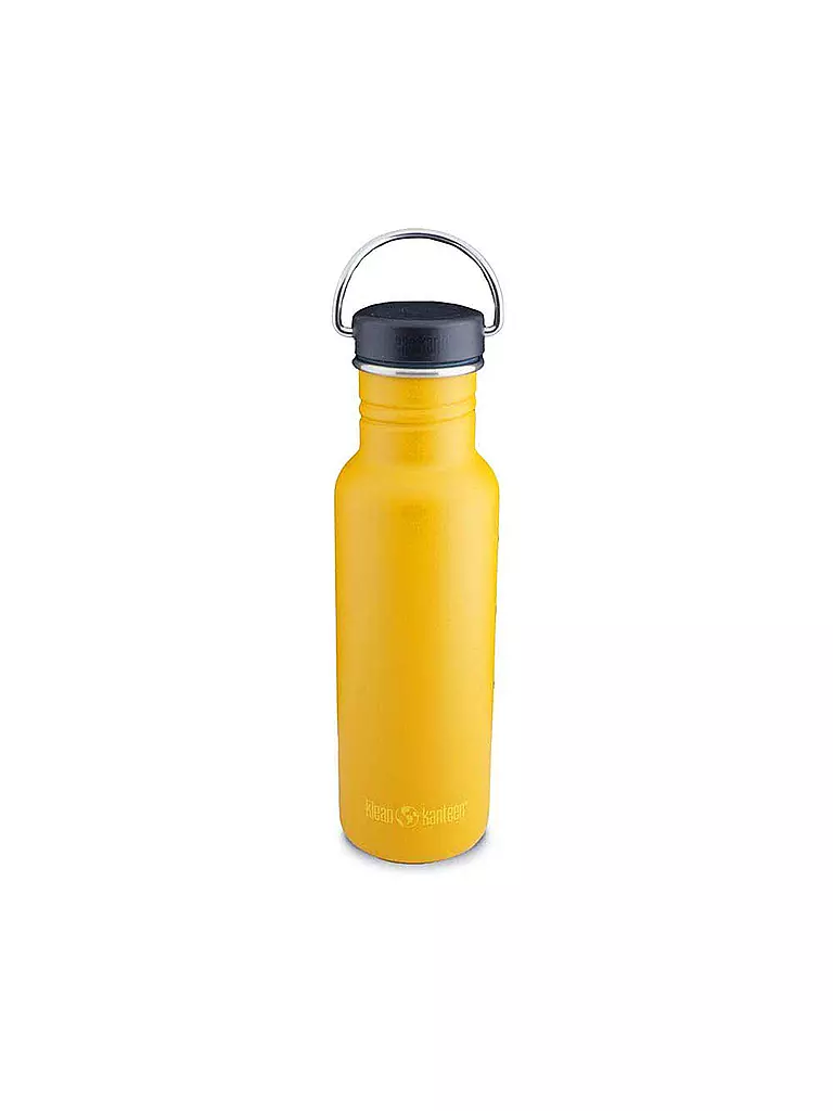 KLEAN KANTEEN | Gourde en acier inoxydable Classic 800ml Loop Cap Marigold | Jaune
